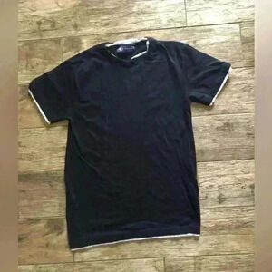 cambridge classics black with white edges mens small